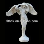 Beautiful white marble nude angel sculpture HA-004