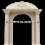 Beige Marble Carved Decorative Door Frame GL-DS