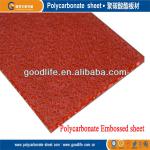 Best price Polycarbonate embossed sheet Gl005