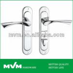 Best sell zinc alloy door handle on plate Z1205S001T