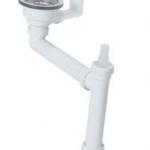 Big Head Sink Trap with Overflow Space Saving Model 40-50mm (YP067) YP067