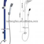 big shower set with double shower head for bathroom AKT-202,KT-202