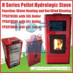 biomass wood pellet stove / pellet burning stove boiler TPS Pellet Stove