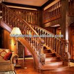 Bisini luxury solid wood stair,staircase, stairway, staircase railing, step ladder BG180031