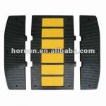 Black and yellow wheel stopper HN-Q10