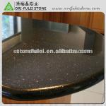 Black Galaxy Laminated Bullnose Edge Countertop Black Galaxy Laminated Bullnose Edge Countertop