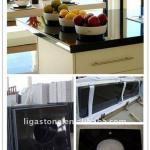 Black Granite Countertop,Absolute Black Granite Counter and Vanity LIGA-8888