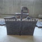 Black Granite Headstone LIGA-GT-088