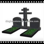 Black Granite Tombstone Prices DH-K-0027