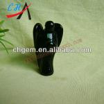 Black Onyx angel statue for wholesale CH-ZHJ63