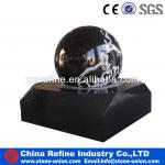 Black Rolling Ball Water Fountain RF