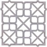 Blocks, Grille GRC/GFRC Glass Fibre Reinforced comcrete Modern Flower