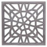 Blocks, Grille GRC/GFRC Glass Fibre Reinforced comcrete GA01 Trendy Flower