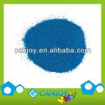 blue color sand for DIY color sand