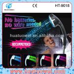 blue, gree, purple, red led colored water shower HT-9018 HT-9018