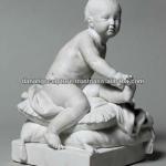 Boy with pillow stone statue DSF-EB044 DSF-EB044