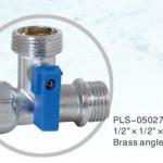 Brass angle valve