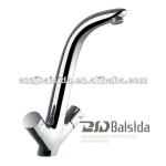 brass doube handle high neck kitchen faucet BSD-9605