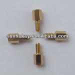 Brass Hex Stand-Off Pillars Male to Female 6+6mm M3 YK-0364