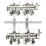 brass manifold with ball valve KD-FS-1115-N