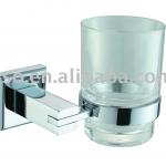 brass material chrome finish square toothbrush holder 08/5506 08/5506