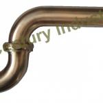 Brass P TRAP wall tube brass p-trap high quality none