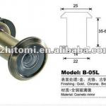 brass Peephloe viewer&amp;brass door viewer with cover B-05L