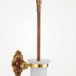 Brass Unique Decorative Toilet Brush Holder Baroque Toilet Brush