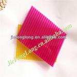 building Materials Two-Tone Polycarbonate Hollow Sheet Twin Wall PC JFL5936A