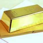 Business Promotion Gift Gold bullion paper weight SH013