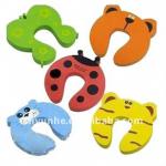 cartoon child safety gate card/EVA door stopper/baby safety products DOO90