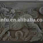 Carved stone animal wall decoration WFCM065