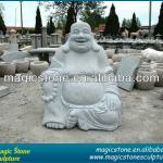 carved stone laughing buddha HB1-10