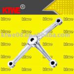 Catch wall claw for glass KTW06202