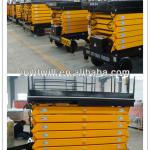 CE Certificate 300kg Capacity 11m Height Hydraulic Scissor Lift SJY0.3-11