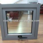 CE/CSA/AAMA Aluminum top hung window with double tempered glass DPE56