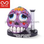 Ceramic cartoon toothbrush holder sand timer TBH 1311-04