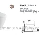 ceramic floor toilet bowl H-162