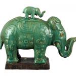 Ceramic For Home Decoration Antique Elephant Statue cc00473