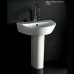 Ceramic Full Pedestal Washbasin (BD332-1E/ZA3320) BD332-1E/ZA3320