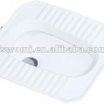 Ceramic squatting pan for toilet M312