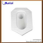 Ceramic squatting water closet pan M-562