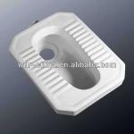 Chaozhou bathroom ceramic squatting pan toilet H03 WH03