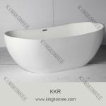 Cheap acrylic stone bathtub / portable freestanding bathtub / resin bath tubs KKR bathtub