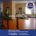 cheap pvc Vinyl Gym Flooring,Wood Sports Flooring Flex 6000