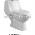 Cheap WC Toilet -Washdown One Piece Toilet S/P-trap LO2201 LO2201