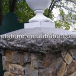 China dark grey Stone Pier Cap for outdoor SST-PC 002