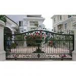 china factory garden galvanized iron automatic gate design iron automatic gate