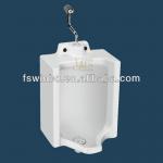 China mainland bathroom authroom male automatic reactive flush urinal YMS-H102