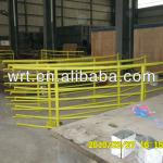 China yellow steel made structured welding balustrade and handrails Steel structured handrails